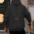 Disney Mickey Mouse Dad Family Small Men's Hoodie Back Print Disney Mickey Mouse Dad Family Small Men's Hoodie Back Print