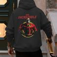 Disney Pixar The Incredibles 2 Mr Incredible Vintage Dad Men's Hoodie Back Print