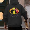 Disney And Pixar's The Incredibles Mr Incredible Dad Family Men's Hoodie Back Print