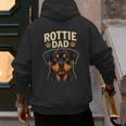 Dog Owner Dad Rottweiler Rottie Dad Men's Hoodie Back Print Dog Owner Dad Rottweiler Rottie Dad Men's Hoodie Back Print