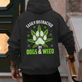 Dogs And Weed Dad Mom Dog Lover Cannabis Marijuana For Men Women Men's Hoodie Back Print Dogs And Weed Dad Mom Dog Lover Cannabis Marijuana For Men Women Men's Hoodie Back Print