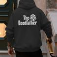 The Doodlefather Golden Doodle Dad Dog Goldendoodle Men's Hoodie Back Print