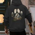 English Springer Spaniel Mountain Paw Dog Mom Dad Men's Hoodie Back Print