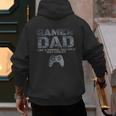 Father Dad Daddy Husband Tshirt Gamer Dad Men's Hoodie Back Print
