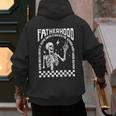 Fatherhood Dad Tour Some Days I Rock It Happy Father's Day Men's Hoodie Back Print