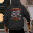 My Favorite 82nd Airborne Is My Dad Veteran Father's Day Men's Hoodie Back Print