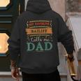 My Favorite Bailiff Calls Me Dad Bailiff Dad Men's Hoodie Back Print