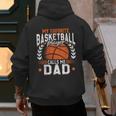 My Favorite Basketball Player Calls Me Dad Basketball Men's Hoodie Back Print