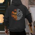 My Favorite Basketball Player Calls Me Dad Basketball Dad Men's Hoodie Back Print