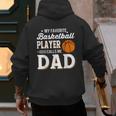 My Favorite Basketball Player Calls Me Dad Men's Hoodie Back Print