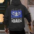 My Favorite Cheerleader Calls Me Dad Cheer Dad Fathers Day Men's Hoodie Back Print