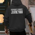 Favorite Electrician Journeyman Appreciation For Dad Men's Hoodie Back Print Favorite Electrician Journeyman Appreciation For Dad Men's Hoodie Back Print