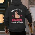 My Favorite K-Pop Girl Calls Me Dad K-Pop Girl Men's Hoodie Back Print