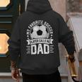 My Favorite Soccer Player Calls Me Dad Father's Day Daddy Men's Hoodie Back Print