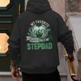 My Favorite Soccer Player Calls Me Stepdad Father's Day Men Men's Hoodie Back Print