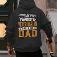 My Favorite Veterinarian Calls Me Dad Fathers Day Men's Hoodie Back Print My Favorite Veterinarian Calls Me Dad Fathers Day Men's Hoodie Back Print