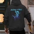 Fishing Keepin IT Reel Marlin Sport Fishermen Men Dad Men's Hoodie Back Print