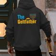 Gelt Father Hanukkah Menorah Jewish Dad Pajamas Men's Hoodie Back Print