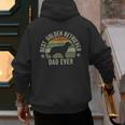 Golden Retriever Dad Dog Shirt Fathers Day Doggy Men's Hoodie Back Print