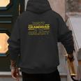 Grandpa Granddad Shirt Best Granddad In The Galaxy Men's Hoodie Back Print