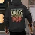 Only The Greatest Dads Get Promoted To Pop Men's Hoodie Back Print