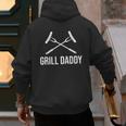 Grill Daddy Grillfather-Grill Dad Men's Hoodie Back Print
