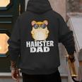 Hamster Dad Father's Day Animal Whisperer Rodent Lover Men's Hoodie Back Print