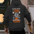 He's Also My Favorite Basketball Player Dad Basketball Dad Men's Hoodie Back Print