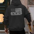 Host Dad Best Ever Flag Men's Hoodie Back Print Host Dad Best Ever Flag Men's Hoodie Back Print