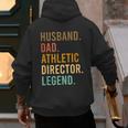Husband Dad Athletic Director Legend Athletic Directors Men's Hoodie Back Print Husband Dad Athletic Director Legend Athletic Directors Men's Hoodie Back Print