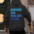 Husband Dad Pool Guy Legend Men Men's Hoodie Back Print Husband Dad Pool Guy Legend Men Men's Hoodie Back Print