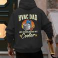 HVAC Dad But Cooler HVAC Technician Father Men's Hoodie Back Print