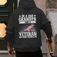 I'm A Dad Grandpa And A Veteran US Flag Veterans Day Men's Hoodie Back Print I'm A Dad Grandpa And A Veteran US Flag Veterans Day Men's Hoodie Back Print