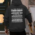 I'm A Stubborn Daughter But My Freaking Awesome Dad Men's Hoodie Back Print I'm A Stubborn Daughter But My Freaking Awesome Dad Men's Hoodie Back Print