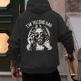 I'm Telling Dad Saying Religious Christian Jesus Meme Men's Hoodie Back Print