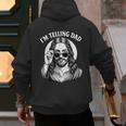 I'm Telling Dad Shirt Religious Christian Jesus Meme Men's Hoodie Back Print