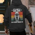It's Not A Dad Bod It's Father Figure Bear Vintage Men's Hoodie Back Print