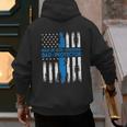Jesus God Religious Man Of God Husband Dad Protector Men's Hoodie Back Print