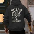 Just a Dad Who Always Came Back With The Milk Shirt Bigfoot Men's Hoodie Back Print Just a Dad Who Always Came Back With The Milk Shirt Bigfoot Men's Hoodie Back Print