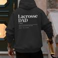 Lacrosse Quote Definition Men Dad Men's Hoodie Back Print