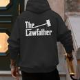 The Lawfather Father's Day Firm Lawyer Daddy Attorney Dad Men's Hoodie Back Print
