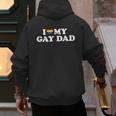 I Love My Gay Dad Men's Hoodie Back Print