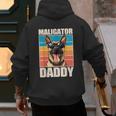 Malinois Dad Maligator Daddy Belgian Malinois Men's Hoodie Back Print