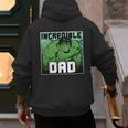 Marvel Comics Avengers Father's Day Hulk Incredible Dad Men's Hoodie Back Print