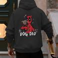 Marvel Super Heroes Pets Deadpool Loves Dogpool Dog Dad Men's Hoodie Back Print
