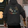 Matching Gamer Tee For Dad Mom & Kids Player 123 Men's Hoodie Back Print