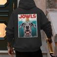 Merle Great Dane Jowls Paws Top Blue Eye Brown Dog Mom Dad For Men Women Girls Kids Men's Hoodie Back Print