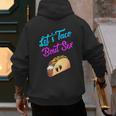 Mom Dad Let's Taco Bout Sex Gender Reveal Party Men's Hoodie Back Print