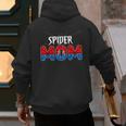 Mom And Dad Spider Family Matching Birthday Halloween Men's Hoodie Back Print