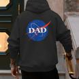 NASA Inspired DAD Meatball Men's Hoodie Back Print